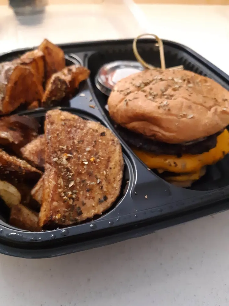 Portabello Burger Meal
